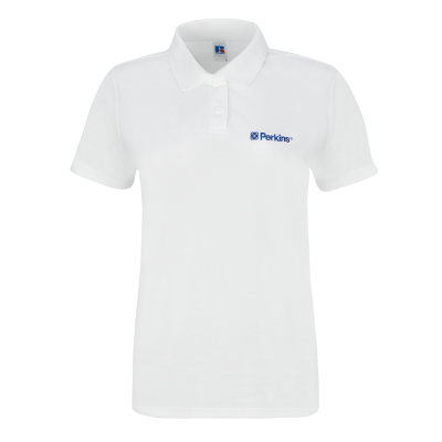 Ladies Plain White Polo